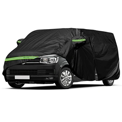 Abbildung von Autoabdeckung Ersatz für VW T5 T6 LWB, Wetterfeste UV beständige Vollgarage Transporter Multivan Caravelle (für L530(490 530cm))