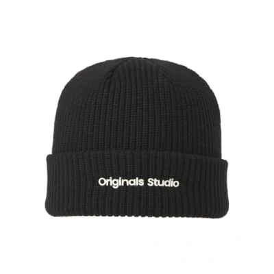 Abbildung von Jack &amp; Jones Jacvesterbro Beanie Mütze, Herren, Größe: One Size, Black