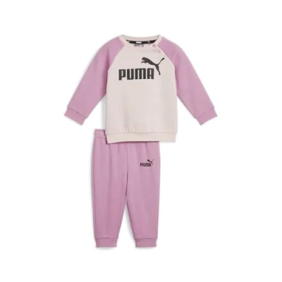 Abbildung von Puma Minicats Raglan Unisex SET Stoffhose für Kinder, Größe: 62, Mauved out