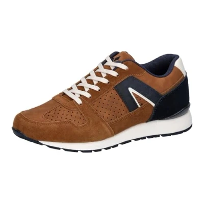 Abbildung von Lico Herren Ethan Sneaker, Braun/Marine, 44 EU