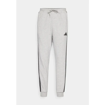 Abbildung von adidas Sportswear Essential Three Stripes Jogginghose, Herren, Größe: XS, Medium grey heather/black