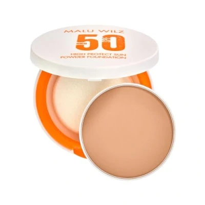 Abbildung von Malu Wilz High Protect Sun Powder Foundation SPF 50 I Nr. 30 Warm Beige 9,5 g 2in1 Kosmetik Hoher Sonnenschutz &amp; natürlich mattierende Puder