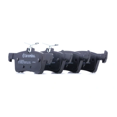 Abbildung von BREMBO P 24 204 Bremsbelagsatz exkl. Verschleißwarnkontakt ohne Zubehör FORD: FIESTA 7