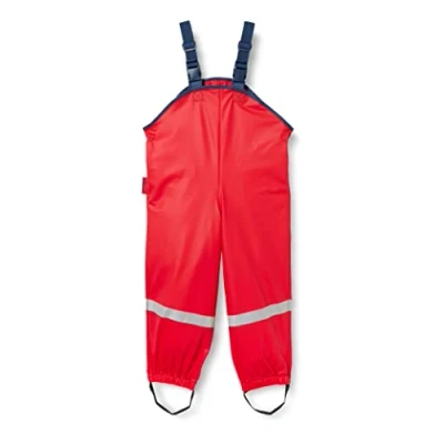 Abbildung von Playshoes Wind und wasserdichte Regenhose Regenbekleidung Unisex Kinder,Rot,128