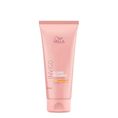 Abbildung von Wella Professionals Invigo Blonde Recharge Warm Conditioner 200 ml