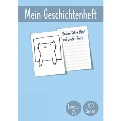 Abbildung von Geschichtenheft: für Klasse 2 Lineatur 2G Din A4 100 Seiten G2 Blanko
