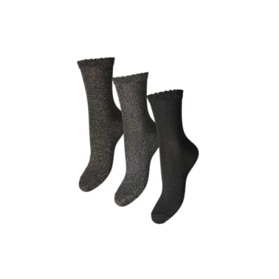 Abbildung von PIECES Pcsebby Glitter Long 3 Pack Socks Noos