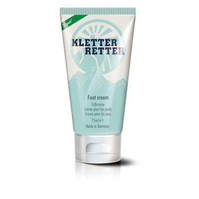 Abbildung von KletterRetter Fußcreme 75ml für trockene Füße mit 10% Urea, Panthenol und Ectoin