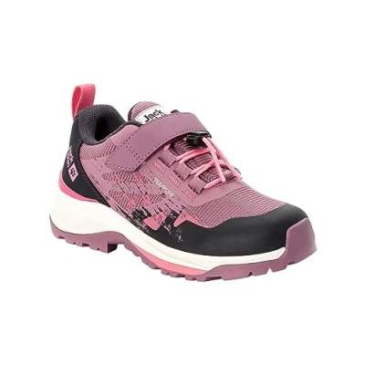 Abbildung von Jack Wolfskin Villi Texapore LOW Hikingschuh für Kinder, Größe: 38, Ash mauve Kunststoff/textil