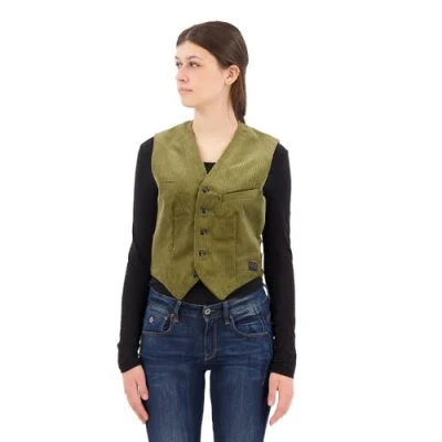 Abbildung von G Star Sleeveless Weste, Damen, Größe: Medium, Dark olive