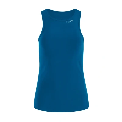 Abbildung von WINSHAPE Damen Functional Light and Soft Tanktop Aet134ls Yoga Shirt, Teal Green, L EU