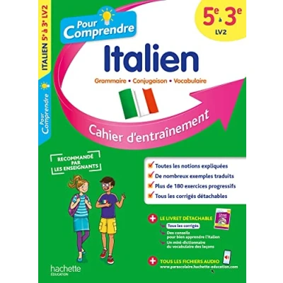 Abbildung von Pour comprendre Italien 5e 4e 3e LV2: Cahier d&#039;entraînement