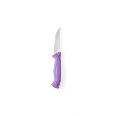 Abbildung von HENDI Universalmesser antiallergen 10 cm Klinge HACCP 1,2 mm Edelstahl Länge: 20,1 violett lila, Messer antiallergisch