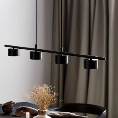 Abbildung von Nordlux LED Pendelleuchte »CLYDE«, 4 flammig, Leuchtmittel Modul fest integriert, Hängeleuchte,+LED,+Dimmer für Stimmungslicht,verstellbar