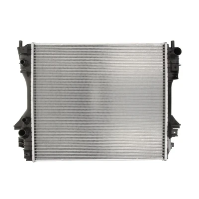 Abbildung von NRF 59060 Kühler, Motorkühlung Aluminium 570 501 26 Kühlrippen gelötet