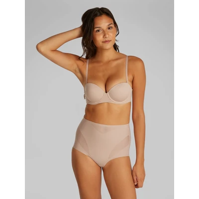 Abbildung von Calvin Klein Underwear Strapless Perfectly FIT trägerloser/variabler BH, Damen, Größe: 85E, Cedar