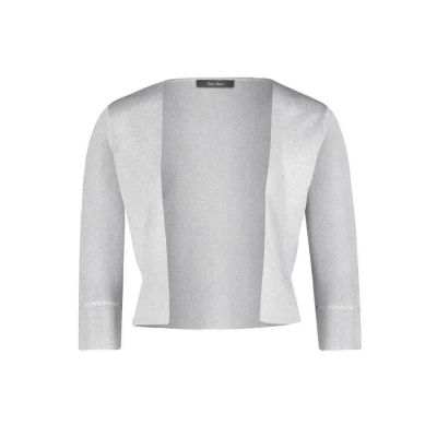 Abbildung von Vera Mont Bolero Strickjacke, Damen, Größe: 40, Grau