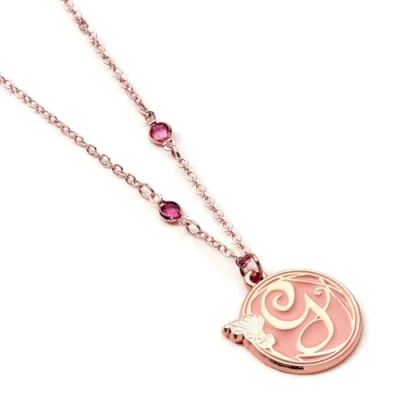 Abbildung von WICKED Glinda Logo Halskette Rosegold, Einheitsgröße, Zinklegierung: 93 % Zink, 3 Kupfer, 4 Aluminium, Kein Edelstein