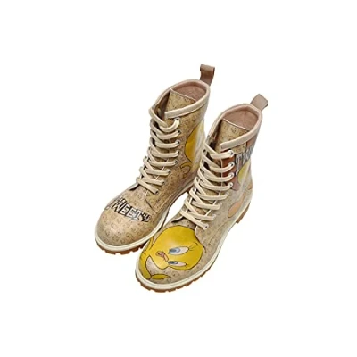 Abbildung von DOGO WB Vegane Damen Boots Stiefeletten Tweety Moods 37