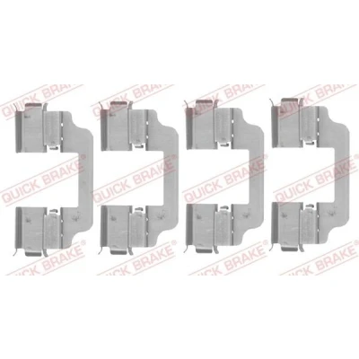 Abbildung von QUICK BRAKE 109 0153 Zubehörsatz, Scheibenbremsbelag BMW: