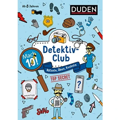 Abbildung von Mach 10! Detektivclub Ab 8 Jahren: Rätseln, Üben, Knobeln