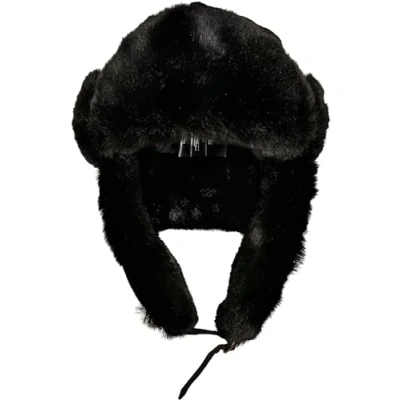 Abbildung von Urban Classics Trapper HAT Mütze, Herren, Größe: One Size, Black