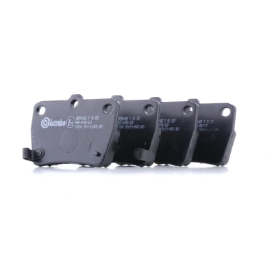Abbildung von BREMBO P 83 057 Bremsbelagsatz mit akustischer Verschleißwarnung ohne Zubehör TOYOTA: RAV4 II Off Road, I Road