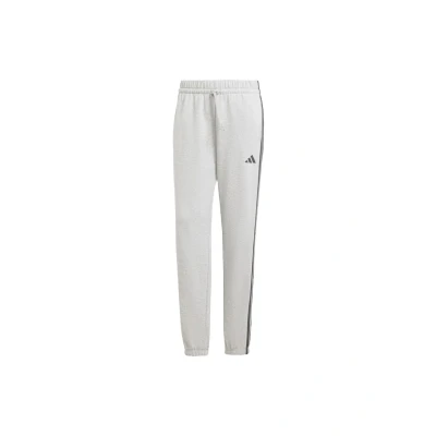 Abbildung von adidas Damen Essentials 3 Stripes French Terry Cuffed Pants, Medium Grey Heather/Black, XS