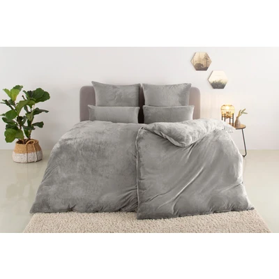 Abbildung von OTTO home Bettwäsche "Desner3" 2 mit Reißverschluss, Cashmere-Touch, kuschelig &amp; weich