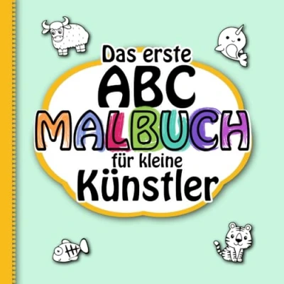 Abbildung von Das erste ABC MALBUCH für kleine Künstler