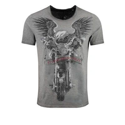 Abbildung von Key Largo MT Sunset Hills Round Tshirt print, Herren, Größe: XXL, Anthra