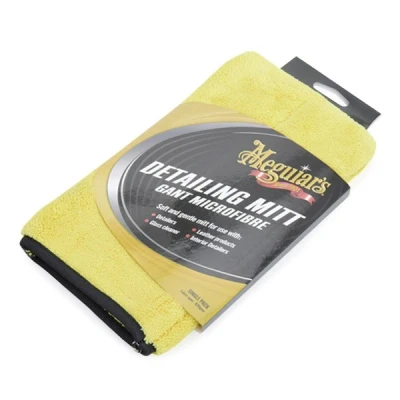 Abbildung von MEGUIARS DETAILING MITT X1804EU Autowasch Handschuh Mikrofaser