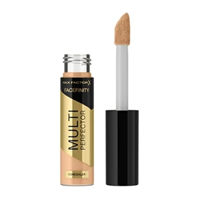 Abbildung von Max Factor Facefinity Multi Perfector Concealer, All In One, Conceal Imperfections, Instant Brightening, Natrual Finish, Lightweight, Vegan, Customisable Coverage 2N, 11 ml