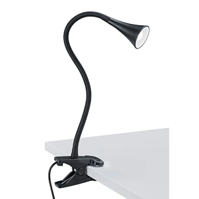 Abbildung von Reality Leuchten LED Klemmleuchte Viper R22398102, Kunststoff schwarz, inkl. 3 Watt