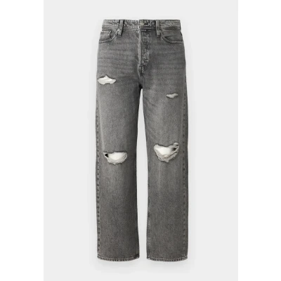 Abbildung von Jack &amp; Jones Eddie Loose Jeans, Herren, Größe: 29x30, Black denim