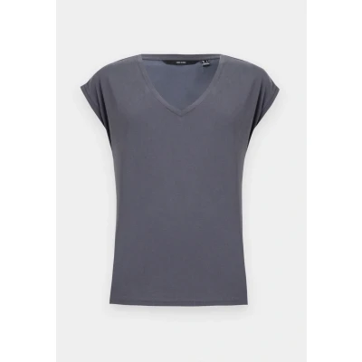 Abbildung von Vero Moda Vmfilli V NECK TEE Tshirt basic, Damen, Größe: XS, Ombre blue