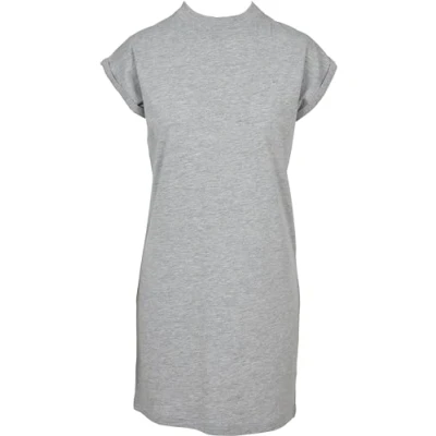 Abbildung von Urban Classics Turtle Extended Shoulder Jerseykleid, Damen, Größe: XXL, Grey