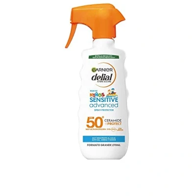 Abbildung von Garnier Sonnenschutzspray Kinder Delial Beständig gegen Wasser, Sand, Salz und Chlor SPF50+ 270 ml