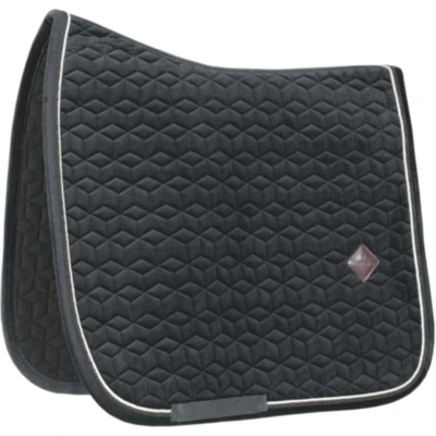 Abbildung von Kentucky Schabracke Basic Fluwelen Dressur Schwarz Warmblut