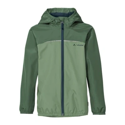 Abbildung von Vaude KIDS Turaco III Unisex Regenjacke / wasserabweisende Jacke, Größe: 92, Willow green