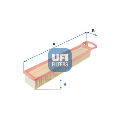Abbildung von Ufi Filters 30.345.00 Luftfilter für Autos