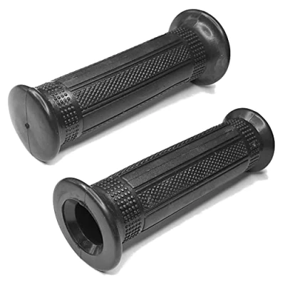 Abbildung von cyclingcolors Motorrad lenkergriffe Griffe 22mm (7/8&quot;) 24mm (1&quot;) universal Roller Moped Anti rutsch motorradgriffe Gummi (schwarz)
