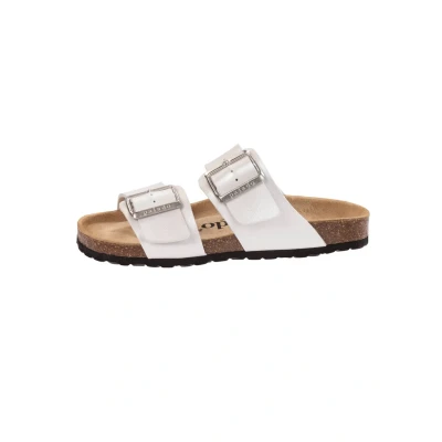 Abbildung von Palado Samos EGS Pantolette flach, Damen, Größe: 37, Silber Schuhe