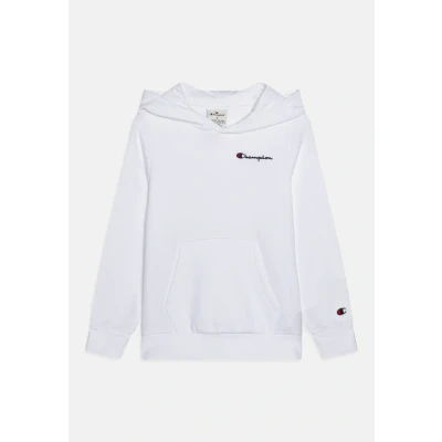 Abbildung von Champion Icons Hoodie Contrast Small LOGO Unisex Kapuzenpullover für Kinder, Größe: 162/167, White