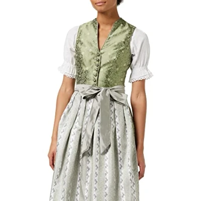 Abbildung von Stockerpoint Damen Kalea Dirndl Kleid, Grün, 46 EU