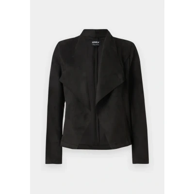 Abbildung von ONLY Onljoline Drapy Jacket Kunstlederjacke, Damen, Größe: XS, Black