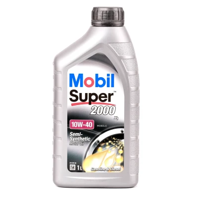 Abbildung von Mobil Super 2000 X1 10W 40 1l Motoröl 150864 VOLKSWAGEN: GOLF 2, 3, Passat B3/B4 Saloon, AUDI: A4 B5 B6/B7 Convertible, Avant