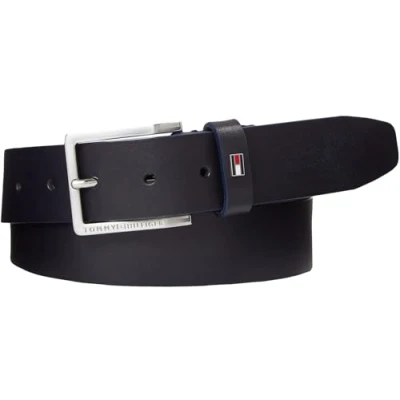 Abbildung von Tommy Hilfiger Oliver Gürtel, Herren, Größe: 110, Space blue
