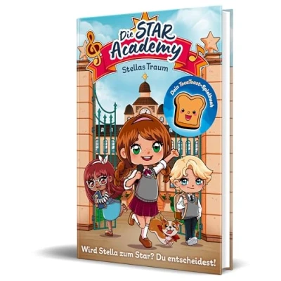 Abbildung von Die Star Academy: Stellas Traum: Wird Stella zum Star? Du entscheidest! Ein Spielbuch von TocaToast