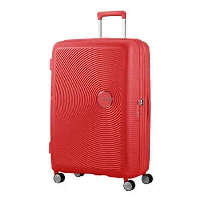 Abbildung von American Tourister Soundbox Spinner 77/28 TSA Exp Coral Red Koffer mit 4 Rollen